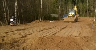 Отсыпка песком Костомукша, цена от 210 руб.