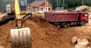 Засыпка участка Костомукша, цена от 210 руб.